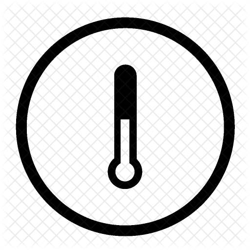 Thermometer Icon - Warn Icon Png White (512x512)