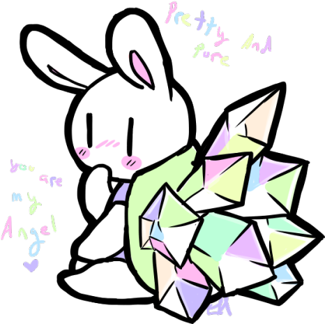 ~angel Aura Quartz Tunny~ - Cartoon (500x500)