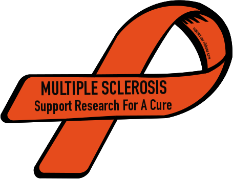 Ms Ribbon - Eating Disorder Awareness Color (455x350)
