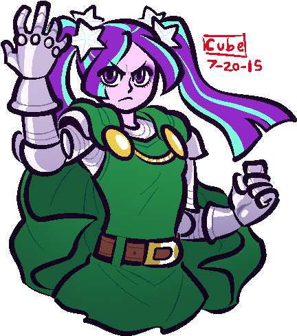 Mlp Doom By Cubesona - Doom (472x540)