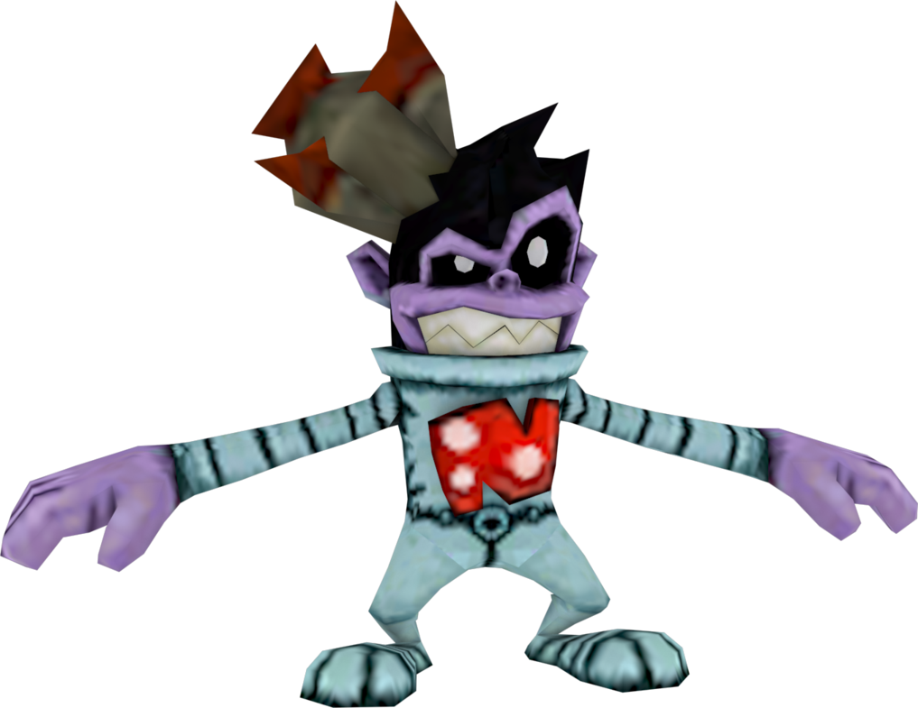 Crash Of The Titans Doom Monkey - Doom Monkey Crash (1017x785)