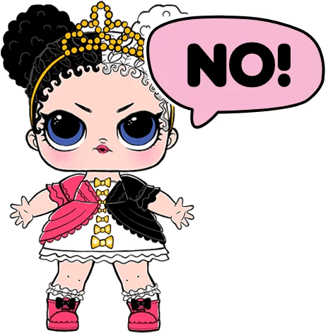 Lol Surprise Telegram Sticker - Лол Heartbreaker (512x512)