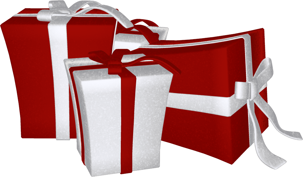 Christmas Presents Clip Art - Happy Holidays Graphics (988x579)