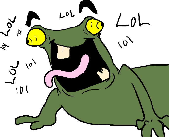 Lolzard By Tribble Of Doom - Cartoon (718x557)