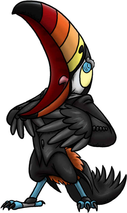 Pkmn Symphony For Charity Singing Toucannon By Kineil - Macaw (836x955)