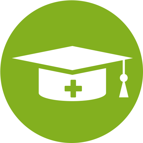 Pharmacy Technicians University - Green Email Logo Png (500x500)
