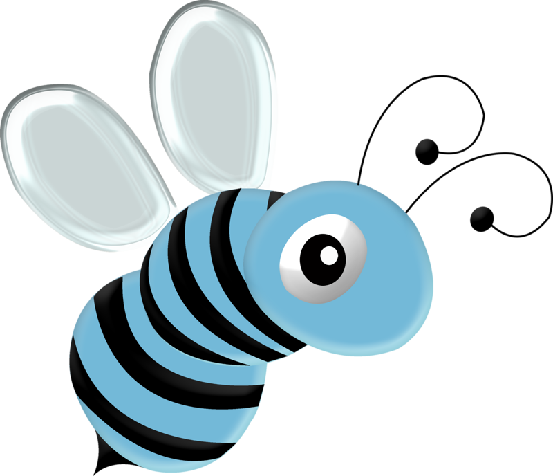 Clip Art - Bee (800x688)