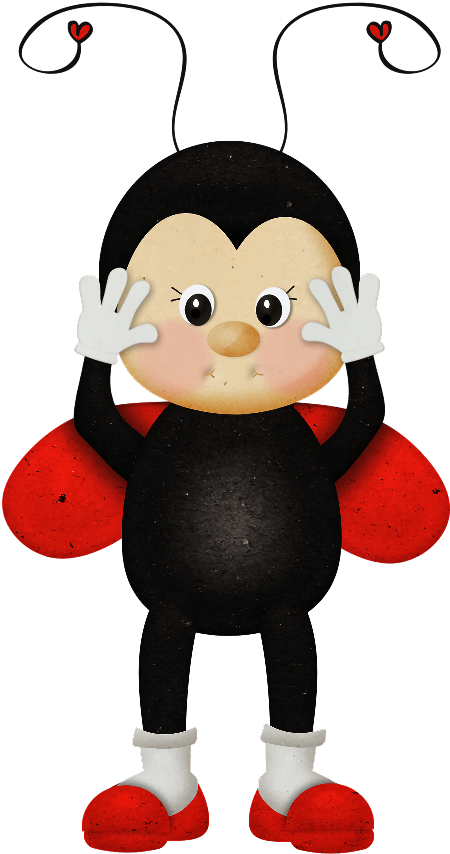 Abejas, Vaquitas De San Antonio, Manualidades Material - Dibujos De Vaquitas De San Antonio (544x900)