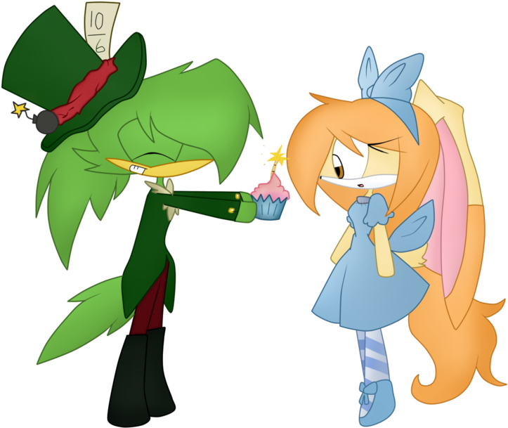 Cream The Rabbit Cupcake Sonic The Hedgehog - Cream The Rabbit Cupcake Sonic The Hedgehog (1032x775)