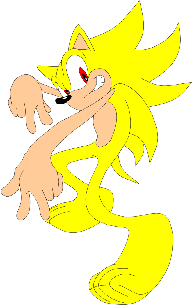 Download and share clipart about Just Super Sonic Without His Gloves And Sh...