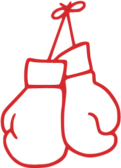 Boxing - Easy To Draw Boxing Gloves (400x400)