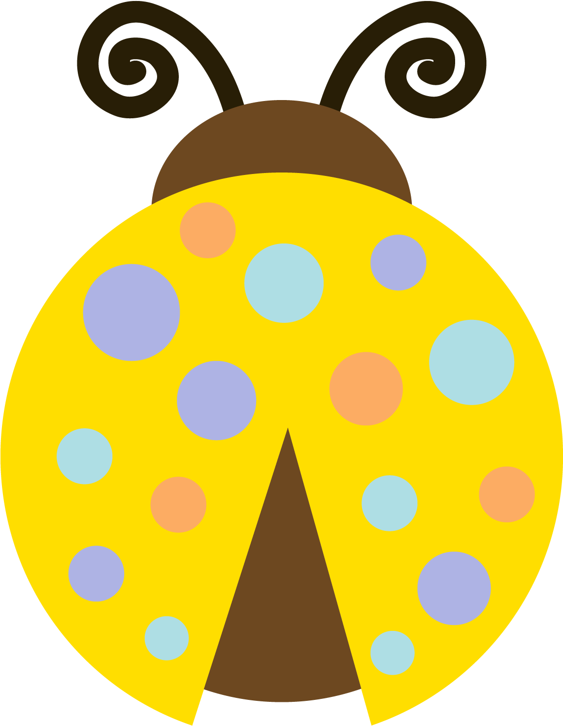 Ladybug - Mariquita Blanco Y Negro (1500x1500)