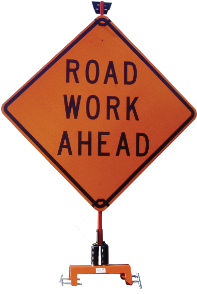 Barrier Buster Clamp - Road Work Signs (493x600)