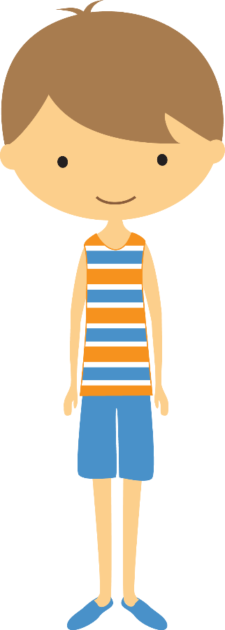 Felt- People 2 - Boy (322x900)