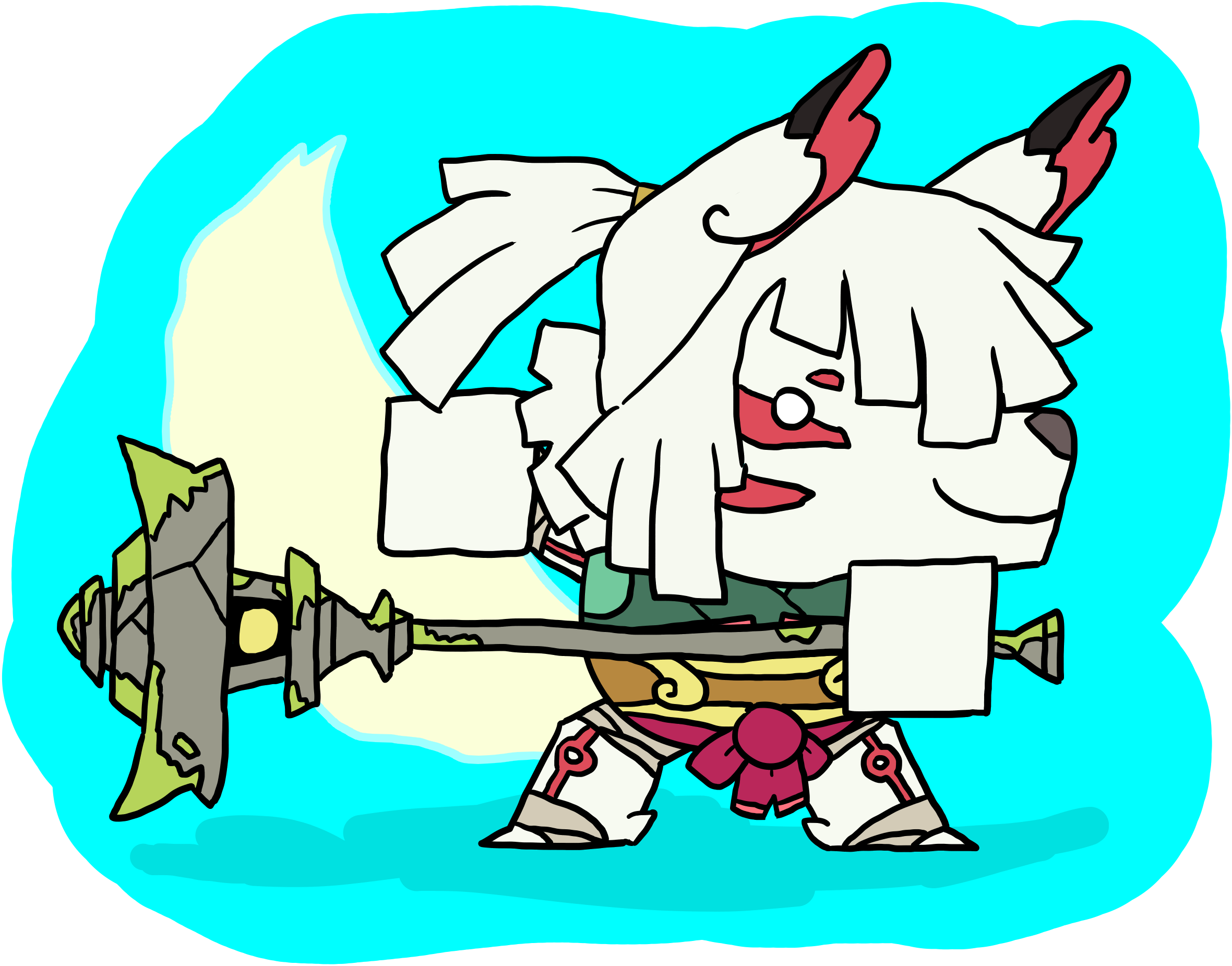 1 Yr - Brawlhalla Yumiko (2361x1851)