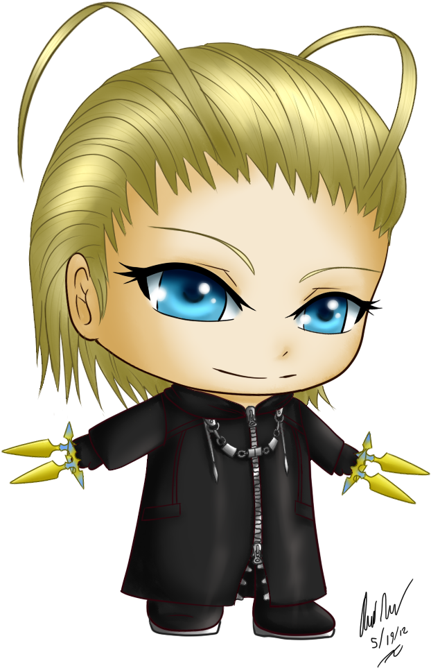 Chibi Larxene By Wonderland Cupcake Chibi Larxene By - Cartoon (877x1126)