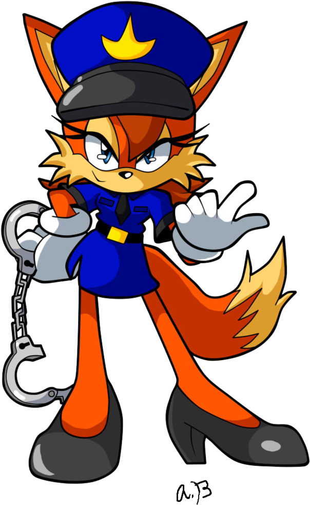 Officer Fiona By Nextgrandcross - Cartoon (722x1106)