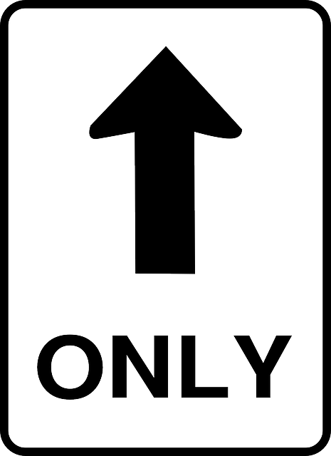 Road Sign 32 Printable Coloring Pages Valentine's Day - One Way Sign (465x640)