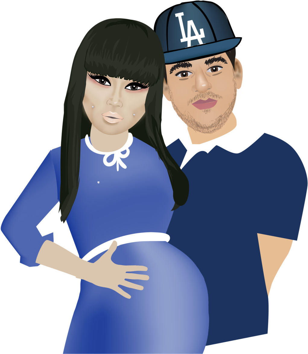 Blac Chyna's New 'chymoji' App Is Out, You Care [photos] - Rob And Chyna Emoji (1180x1180)