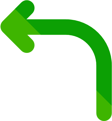 Turn Free Icon - Icon Turn Left (512x512)