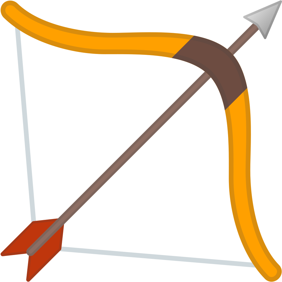 Bow And Arrow Icon - Icon (1024x1024)