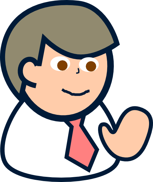 Mike Clip Art At Clker - Clip Art People (504x599)