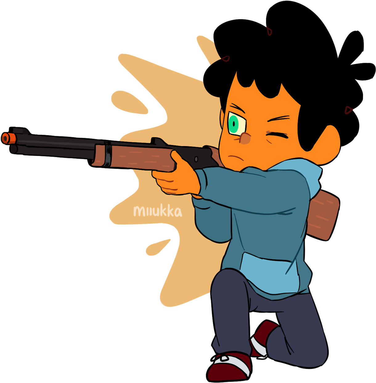 “pew Pew ” - Camp Camp Max Gun (1280x1282)