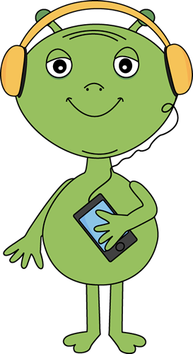 Alien Listening To Music - Alien Listening To Music (273x500)