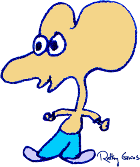 Knock Knock - Ratboy Genius T Shirt (503x600)