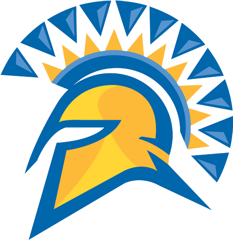 San Jose State San Jose State Womens College Gymnastics - San Jose State Spartans Logo (480x480)
