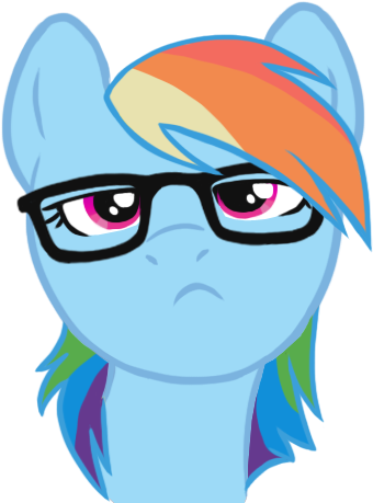 Clearly You Are Not Boy Genius Dexter, For Even The - My Little Pony Nerd (387x466)