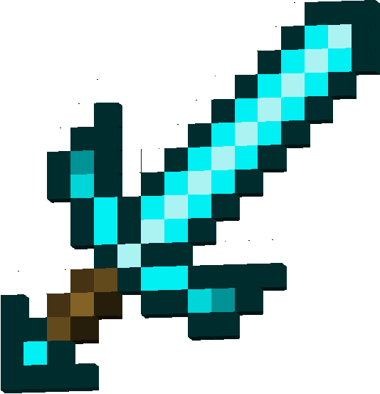 Minecraft Transparent Image - Build A Sword In Minecraft (534x553)