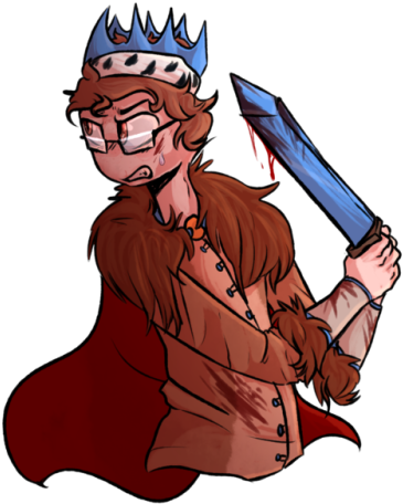 More King Michael - Cartoon (500x500)