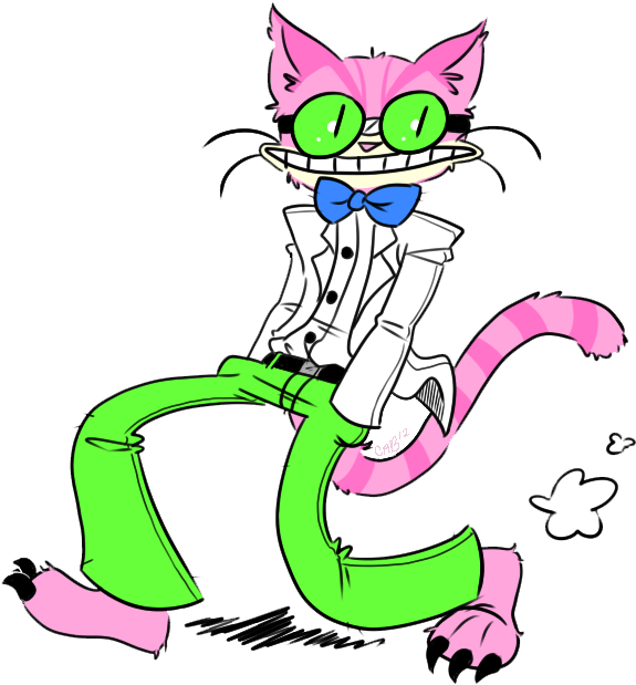 Super Genius Mancat By Sharksnout - Genius (583x627)