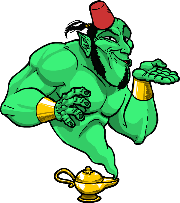 Genius Talent Intelligence Clip Art - Génie (600x677)