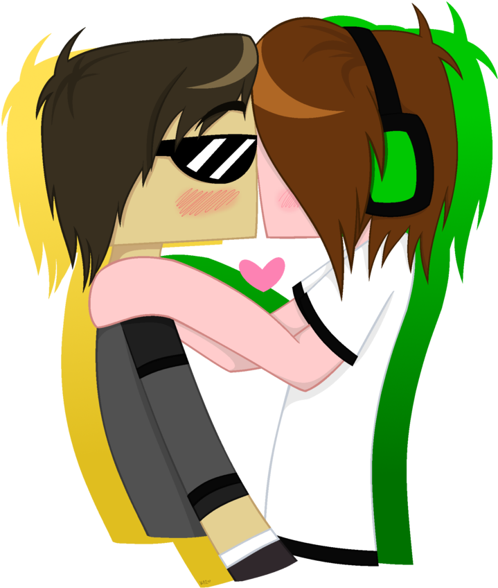 Minecraft Image Sky Lox - Minecraft Youtubers Gay Porn (869x919)