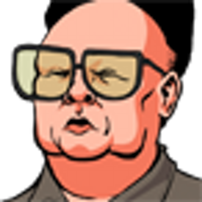 Plaid Kim Jong-il - Cartoon (400x400)