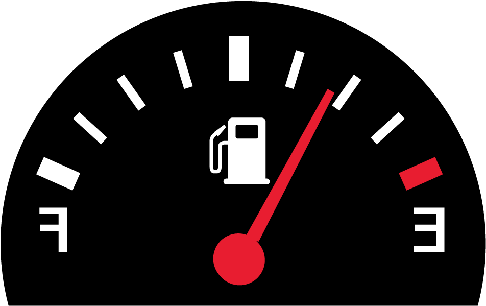 Rpm Gauge Clipart - Fuel Gauge Clipart (951x629)