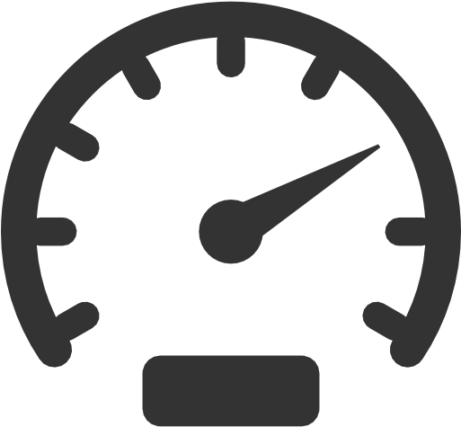 Speedometer Png - Speedometer Icon Black (512x512)