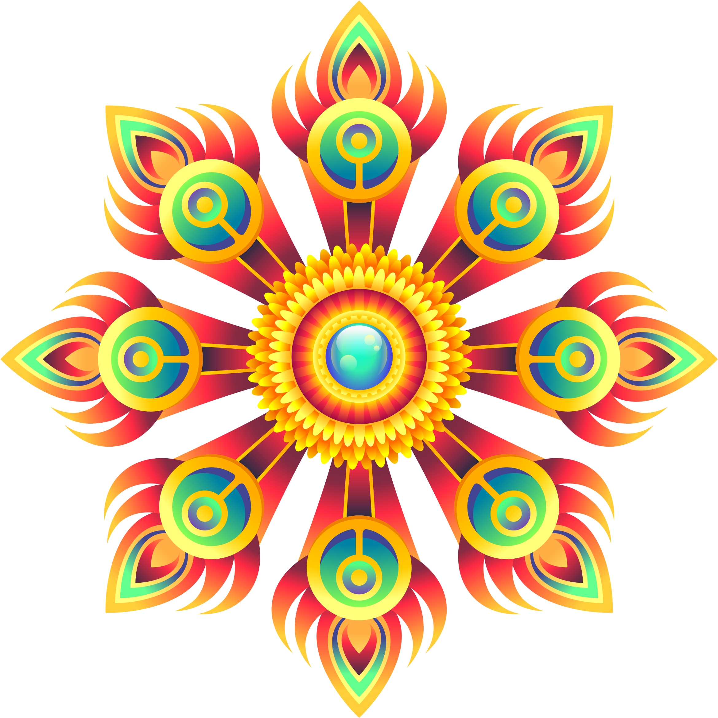 Design Png Picture - Colourful Designs Png (2400x2400)