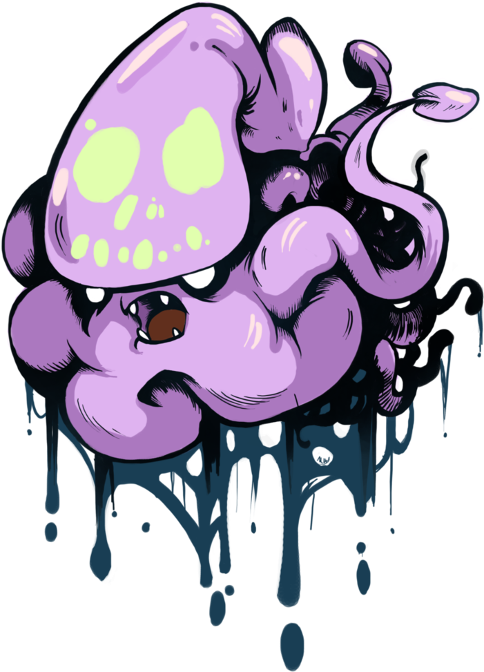 Angry Squidlet By Littlemeesh - Durianlovers Cuttlefish Octopus Flying Disc, Throw (774x1032)
