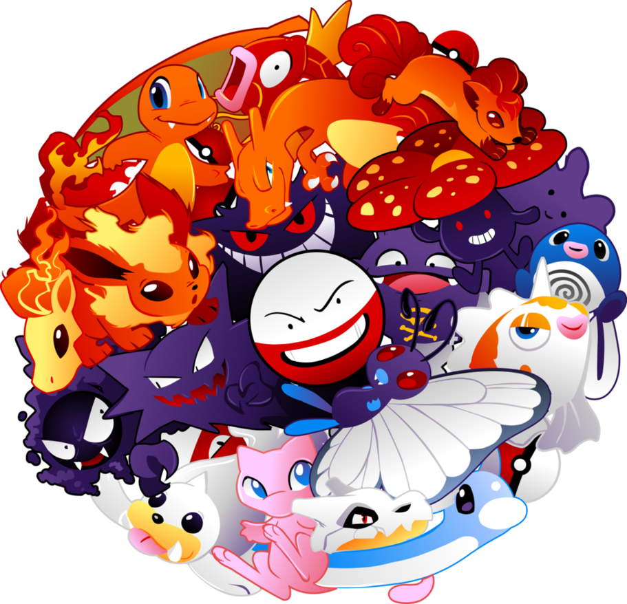 Pokeball Pokemon Design By Kuitsuku - Pokemon Go (911x878)