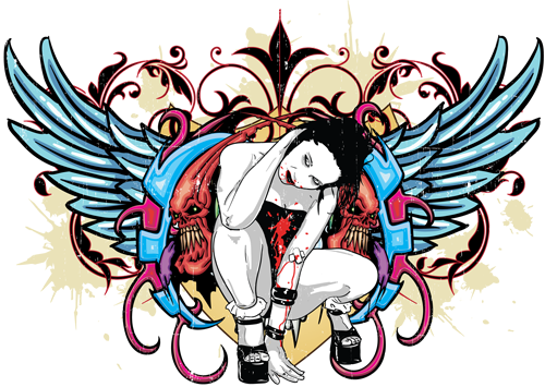 Miami Ink Tattoo Designs - Tattoo Png Hd (500x355)