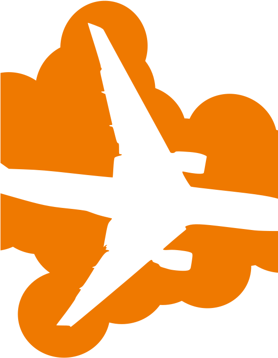 Free Plane Silhouet In The Sky Free Cartesian - Plane In The Sky (566x800)