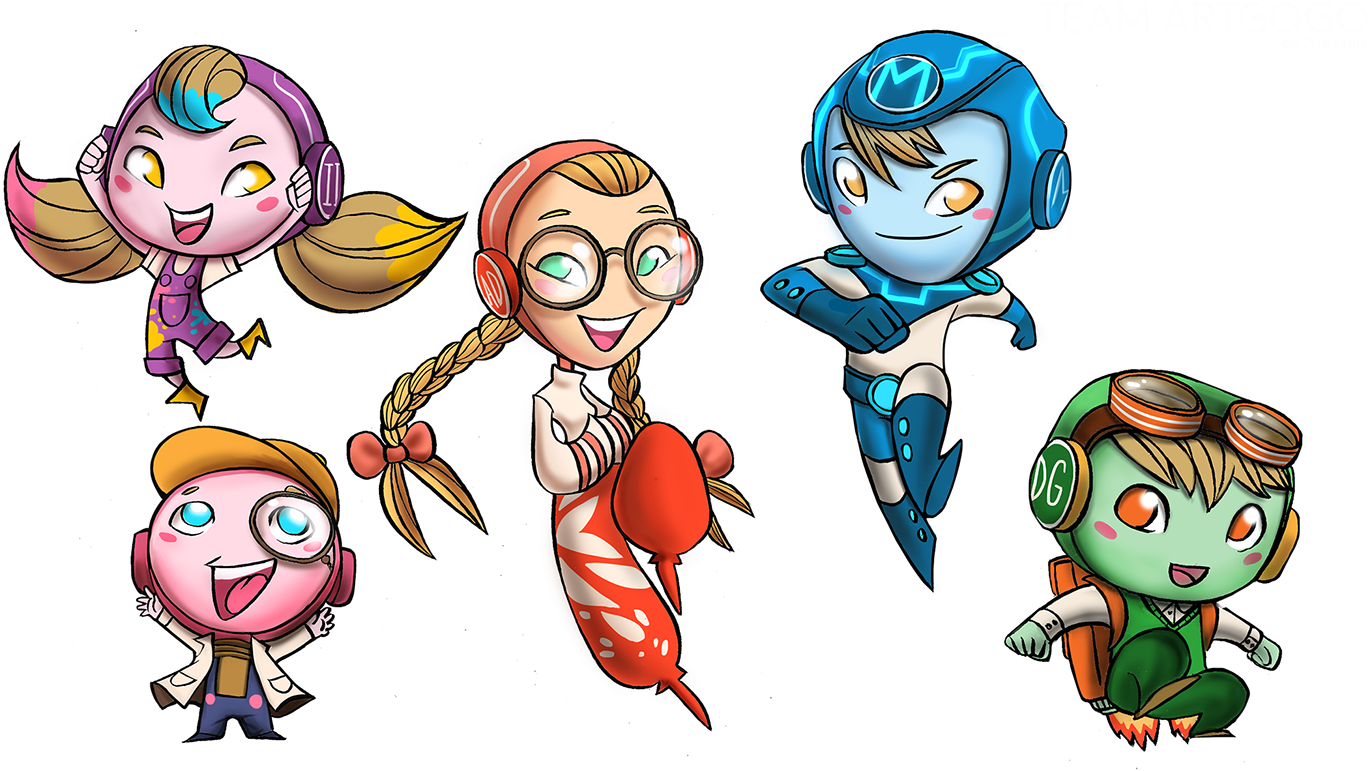 With The Theme Of "fantasy Edition\ - Mascot Design (1400x843)
