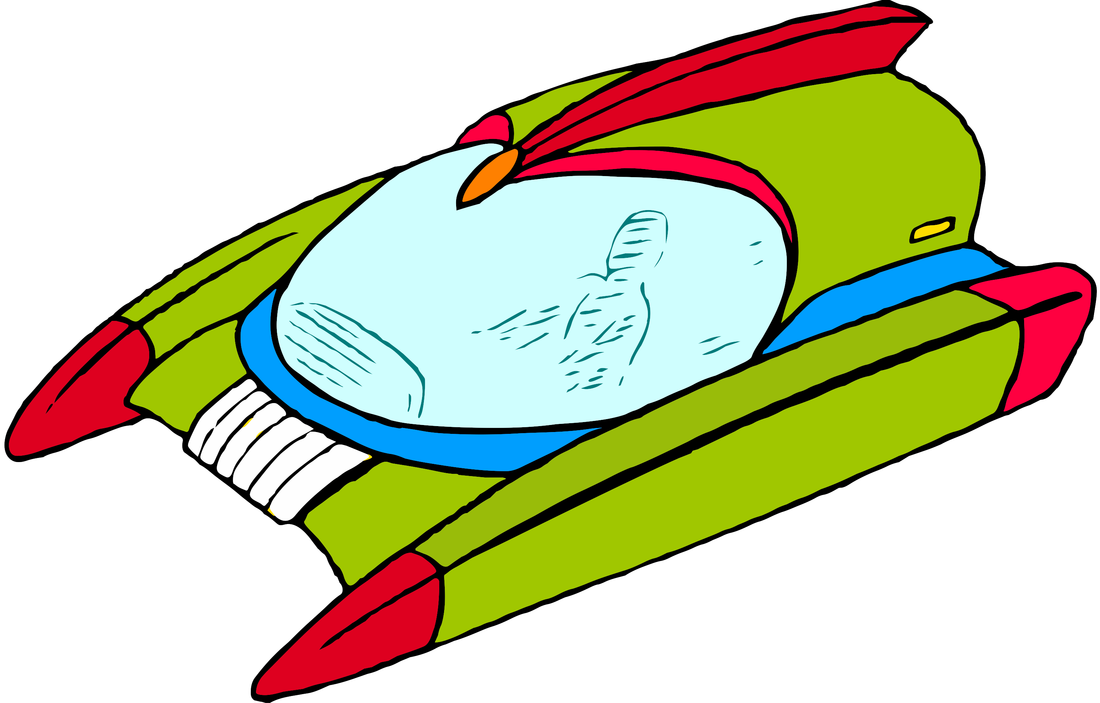 I Found These Classic Free 1998 Clipart Images Of Aliens - Vector Graphics (1100x703)