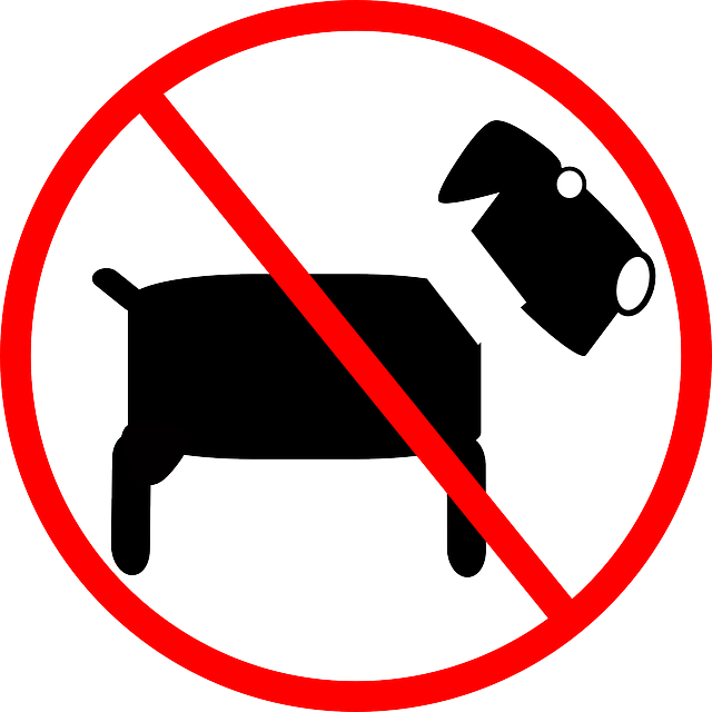 Prohibited Dogs, Banned, Animals, Pets, Warning, Prohibited - No Pet Clipart (640x640)