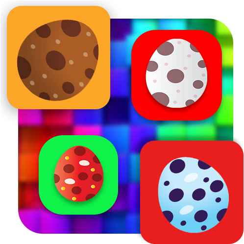 Brain Puzzle Memory Matching Game - Circle (512x512)