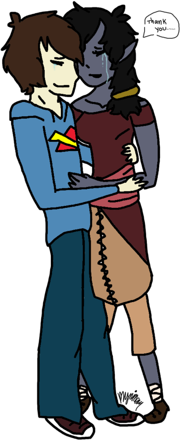 Venturian And Vahl- The Last Goodbye By Felidare - Cartoon (795x1005)