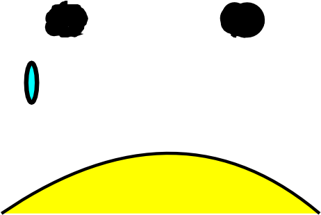 Sad Crying Face Clip Art At Clipart Library - Clip Art (600x309)